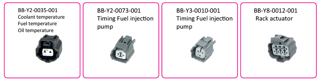 [BB-MAR-6LY-001] Yanmar Marine diagnostic cable set | BB-MAR-6LY-001
