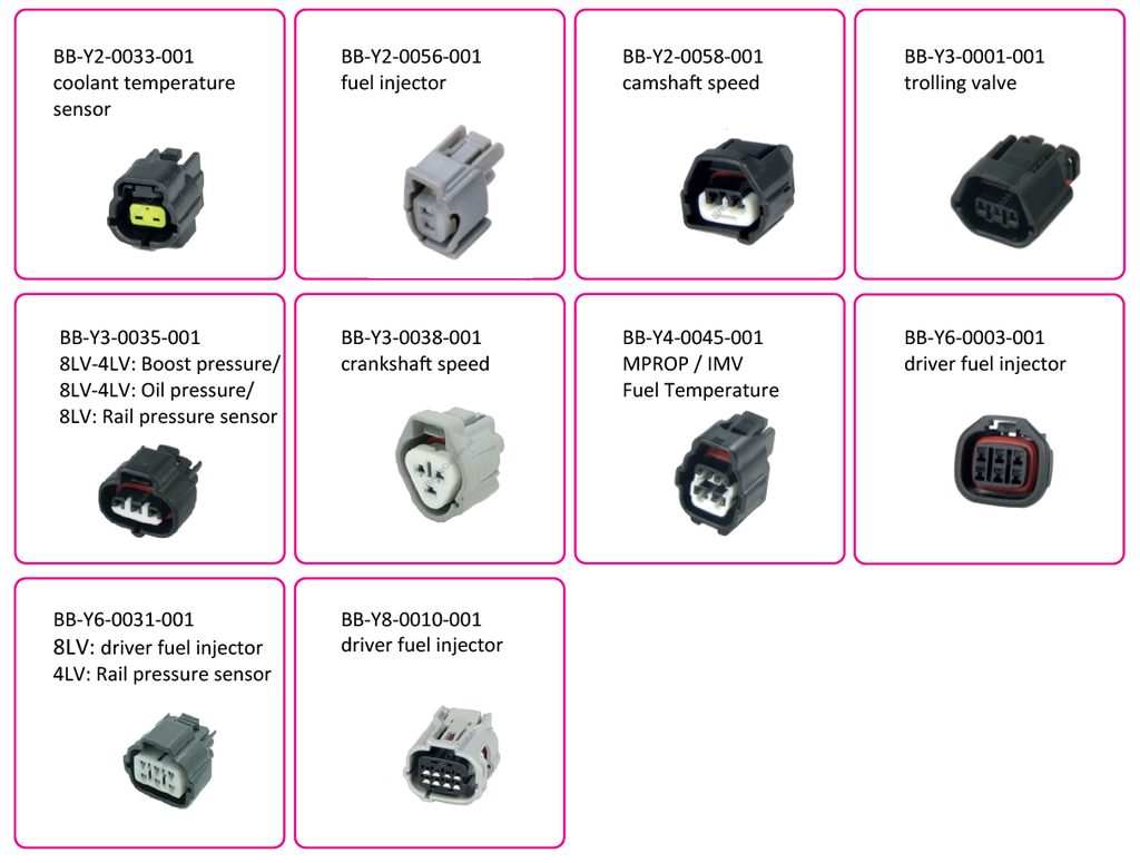 [BB-MAR-8LV-001] Yanmar Marine diagnostic cable set | BB-MAR-8LV-001
