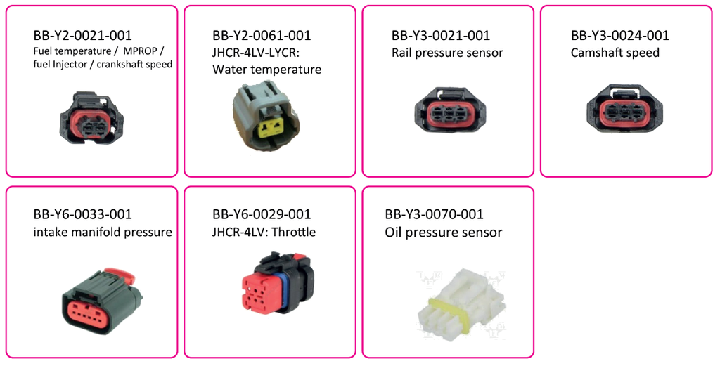 [BB-MAR-JHCR-001] Yanmar Marine diagnostic cable set | BB-MAR-JHCR-001