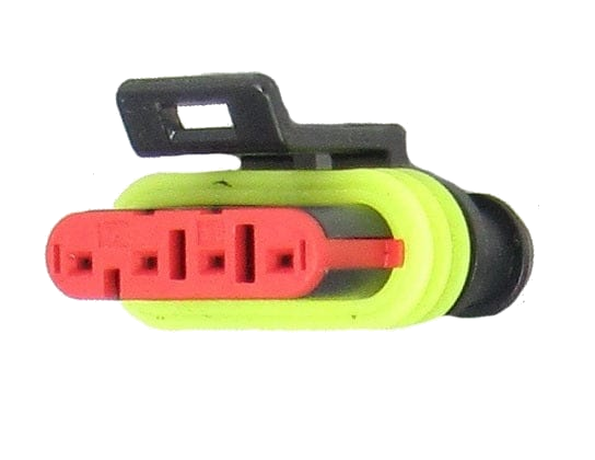 [PRC4-0034-B] 4 Pins Female connector | PRC4-0034-B