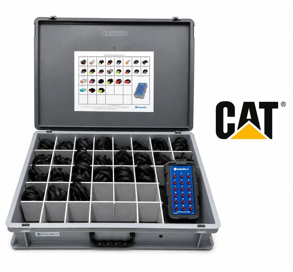 [PRCS-CAT-001] Caterpillar Diagnostic Cable Set | PRCS-CAT-001