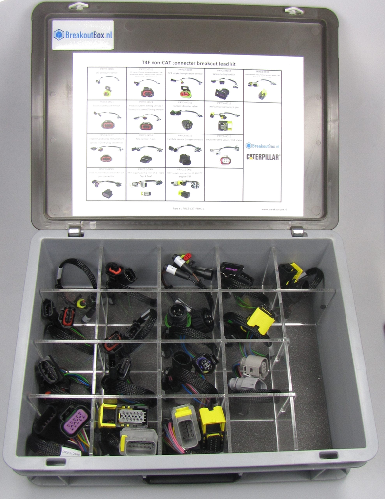 [PRCS-CAT-PRYC-1] PRCS-CAT-PRYC-1, T4F NON-CAT connector Breakout lead kit