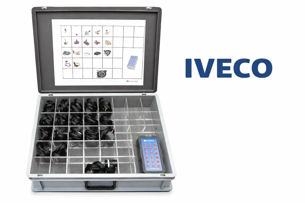 [PRCS-F1C-5/6] Iveco Daily Diagnostic Cable Set | PRCS-F1C-5/6