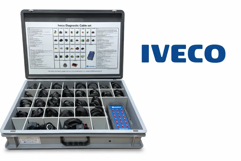 [PRCS-IVECO-SUISSE] Iveco Daily & Stralis – Diagnostic Cable Set – Complete