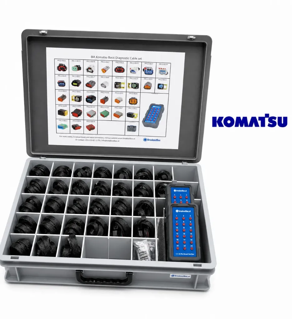 Komatsu Diagnostic Cable Set | PRCS-KOMATSU-1