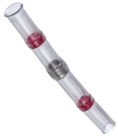 [PRSS-001] Solder sleeves for wires from 0,5 to 1,5 mm2 | Red (25 pieces)