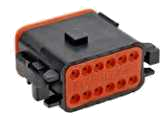 12 Pins Female connector | PRC12-0014-B
