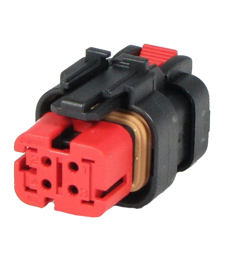 4 Pins Female connector | PRC4-0009-B