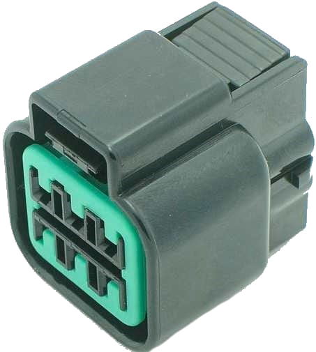 6 Pins Female connector | PRC6-0032-B
