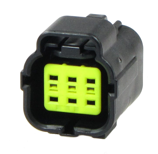 6 Pins Female connector | PRC6-0045-B
