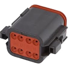 8 Pins Female connector | PRC8-0029-B