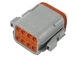 8 Pins Female connector | PRC8-0030-B
