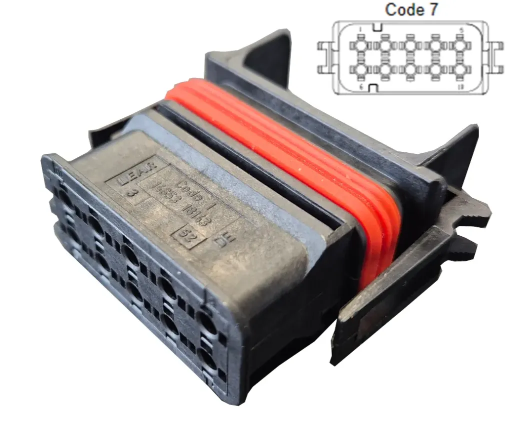 [PRC10-0038-B] 10 Pin Female connector PRC10-0038-B