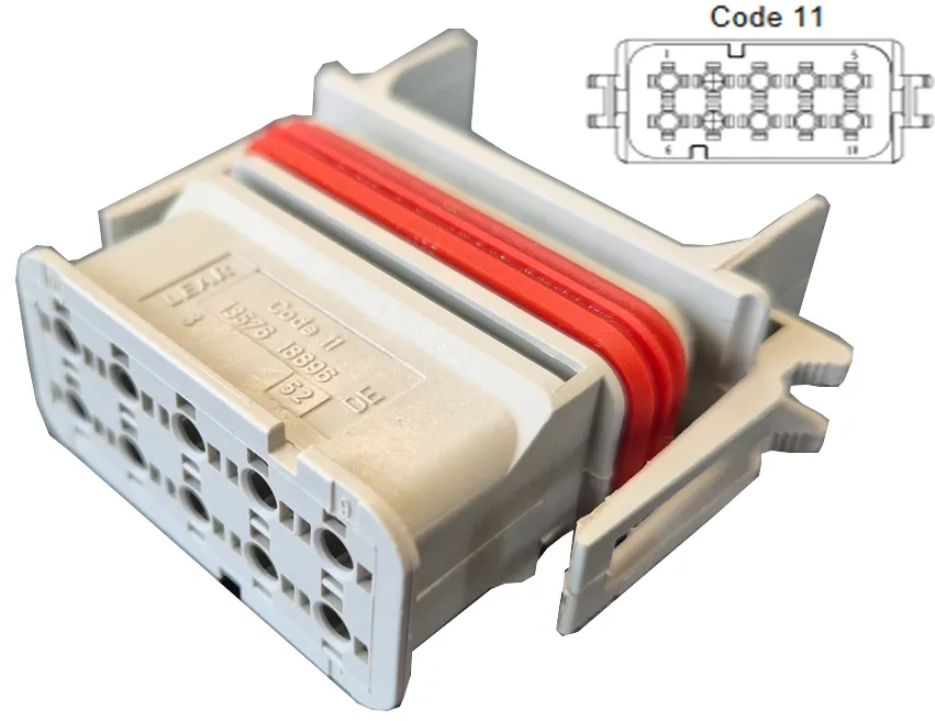 [PRC10-0042-B] 10 Pin Female connector PRC10-0042-B