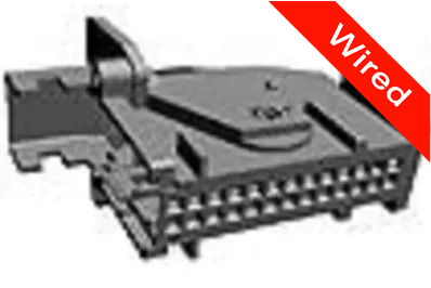 [PRCW26-0014-B] 26 Pins Female connector with 10 cm wires | PRCW26-0014-B